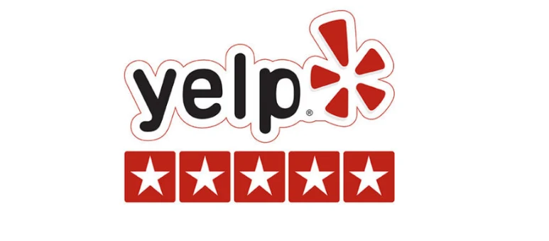 Yelp reviews badge for Vision Air
