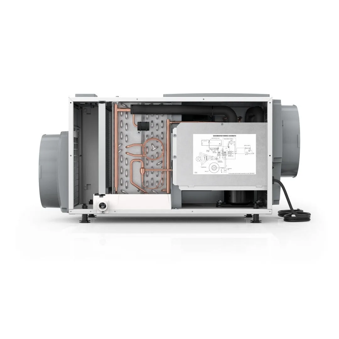 Whole-home dehumidifier controlling indoor humidity
