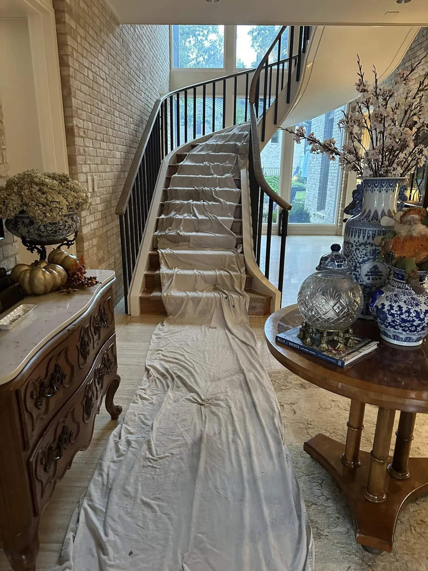 Vision Air HVAC technician completing a residential installation in Texas